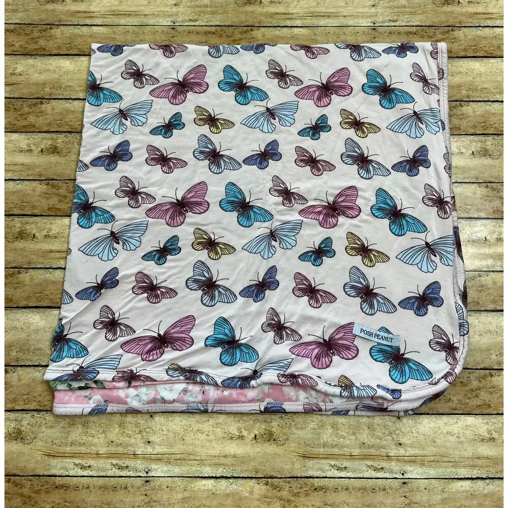 Posh Peanut Nora/Emma Patoo Bamboo Blanket 35x35”